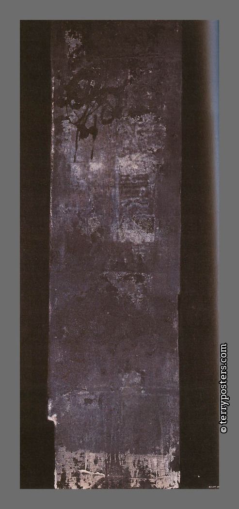 Oznámení: olej, plátno: 135 x 60 cm; 1964