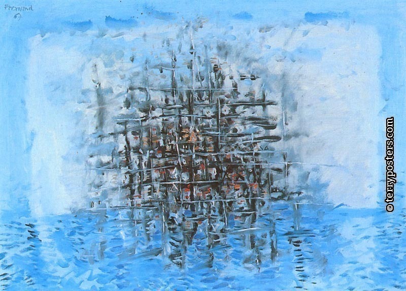 Capri II: olej, plátno 75x100 cm; 1967