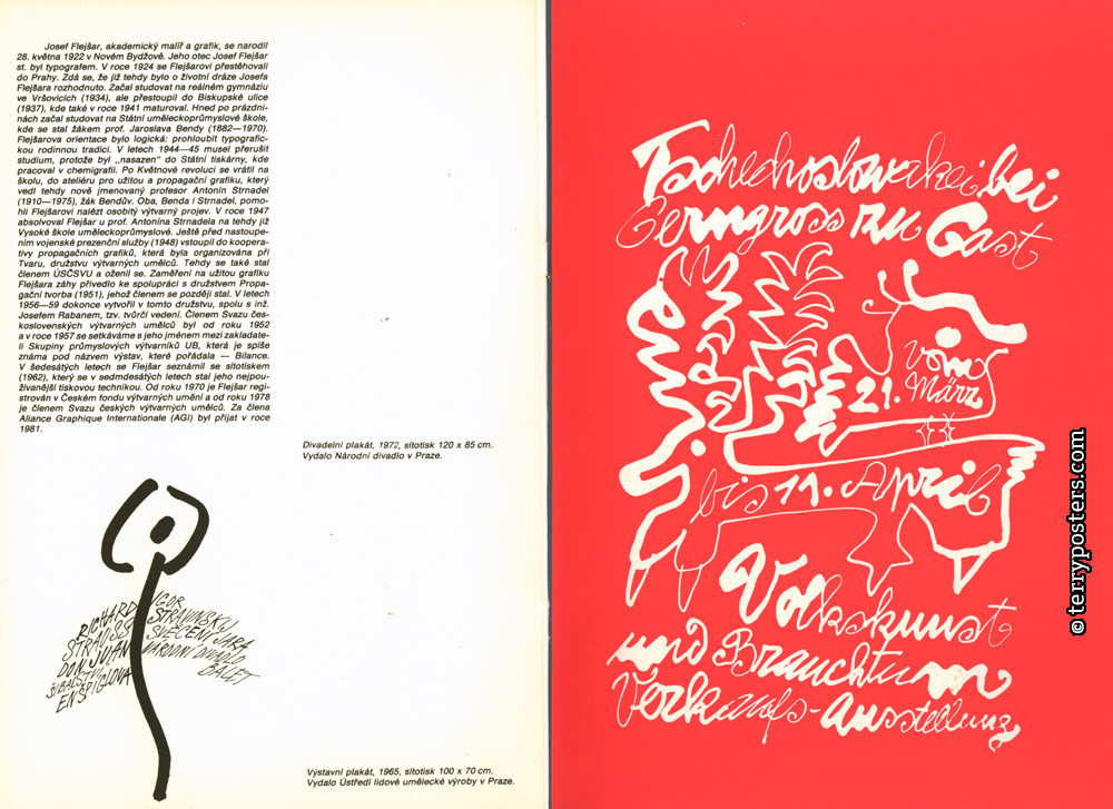 Katalog k výstavě (Galerie Václava Špály 1983)