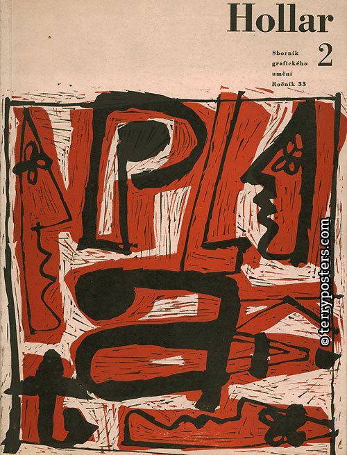 Hollar - sborník grafického umění: Nakladatelství čs. výtvarných umělců pro Svaz českoslovenksých výtvarných umělců, ročník 33 číslo 2; 1963