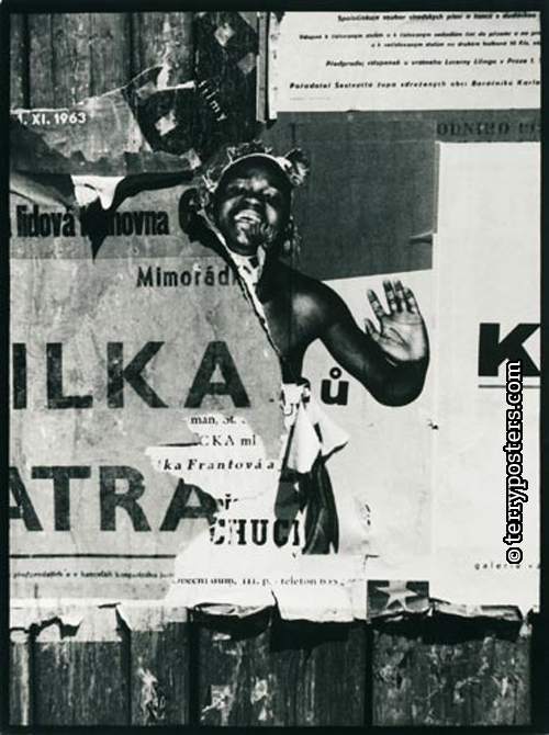 Černoška Ilka: černobílá fotografie; 1963