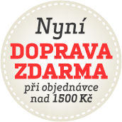 Nyní doprava zdarma (Při objednávce nad 1500 Kč)