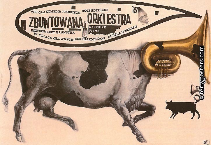 Zbuntowana orkiestra: Filmový plakát, 1959