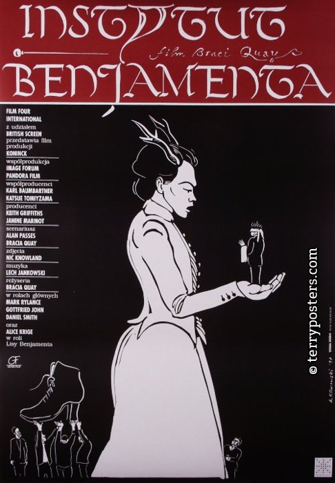 Institute Benjamenta; filmový plakát; 1997