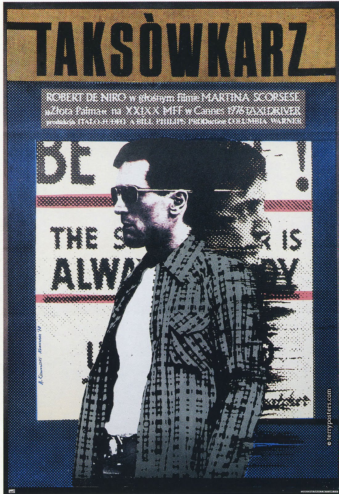 Taxikář; filmový plakát; 1978