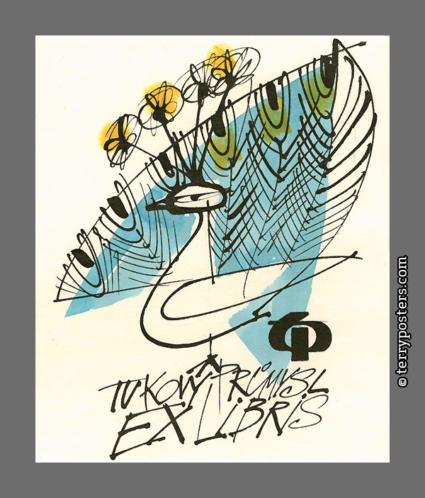 Exlibris - Tukový průmysl; 1978