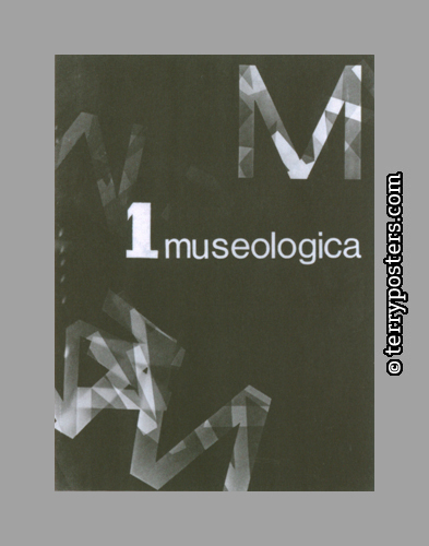 Návrh obálky časopisu Museologica; 1968