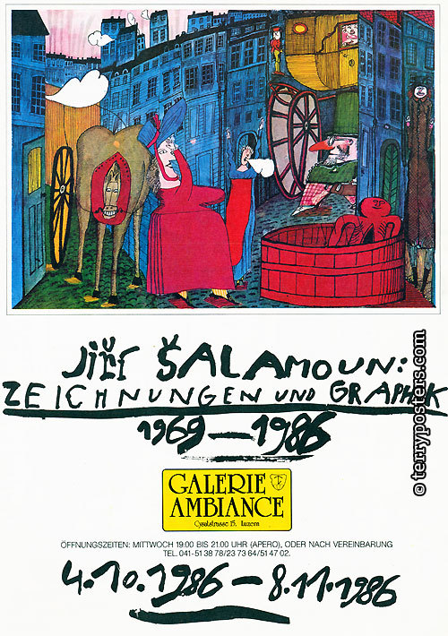 Jiří Šalamoun: Zeichnungen und Graphik 1969-1986 (Galerie Ambiance, Luzern)