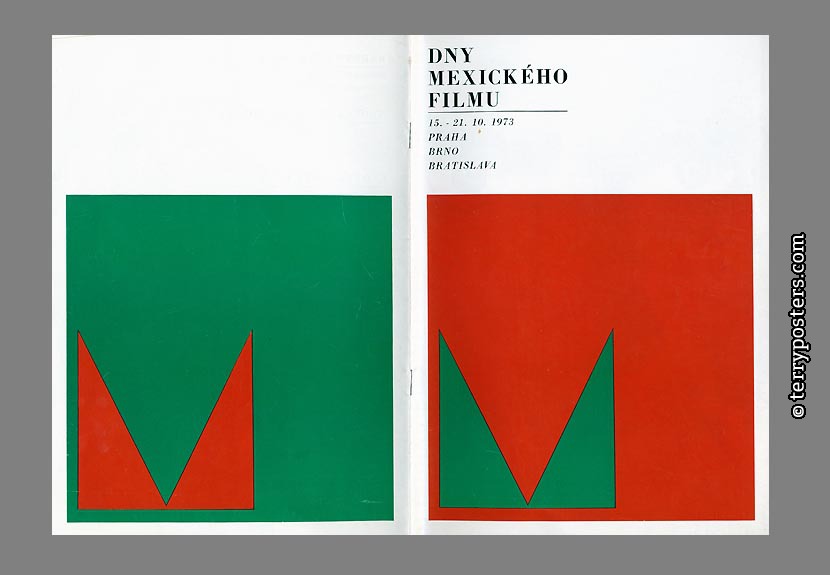 Dny mexického filmu: Programová brožura1973