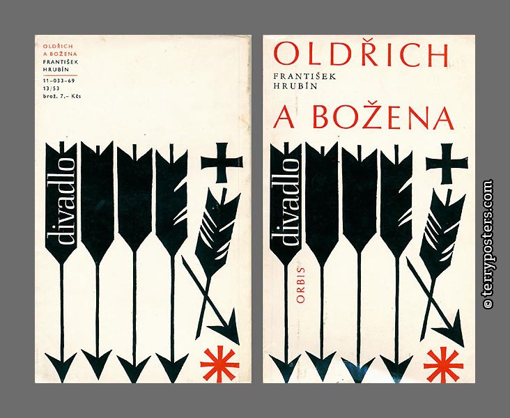 František Hrubín: Oldřich a božena - Orbis / Divadlo; 1969