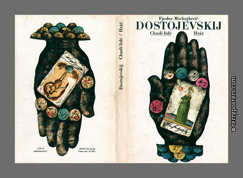 F.M.Dostojevskij: Chudí lidé / Hráč - Lidové nakladatelství; 1979