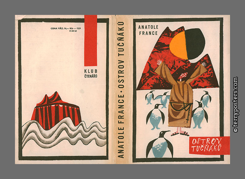Anatole France: Ostrov tučňáků - SNKLU; 1963