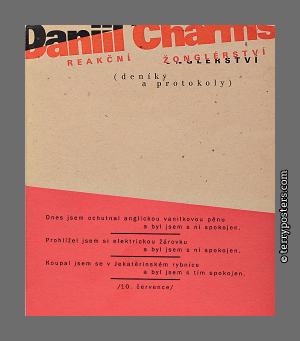Daniil Charms: Deníky a protokoly – Brody / Reakční žonglérství; 1996